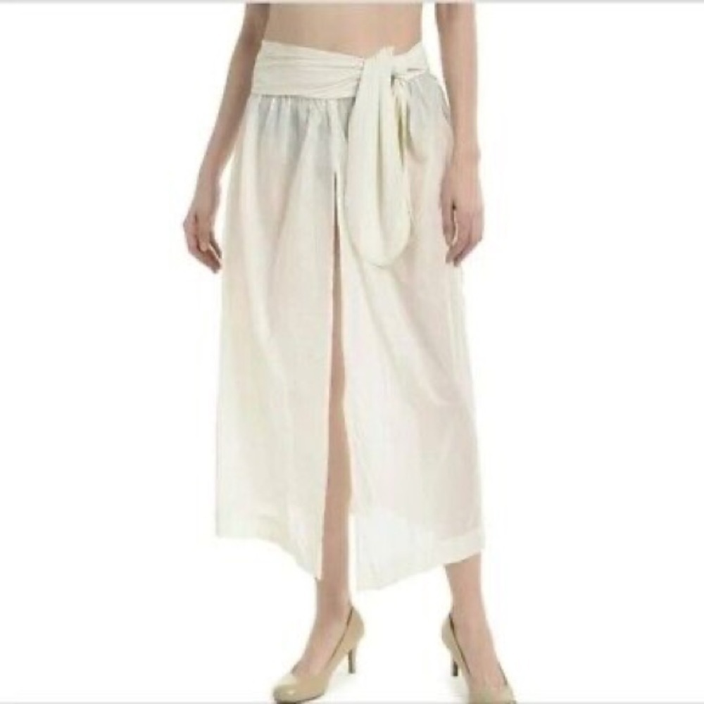 NWT SPANX Look at Me Core Gauzy Swim Cover Up Skirt L/XL